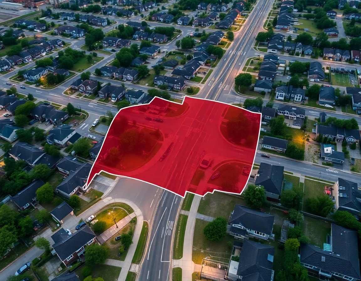 Roofing Service Areas Map