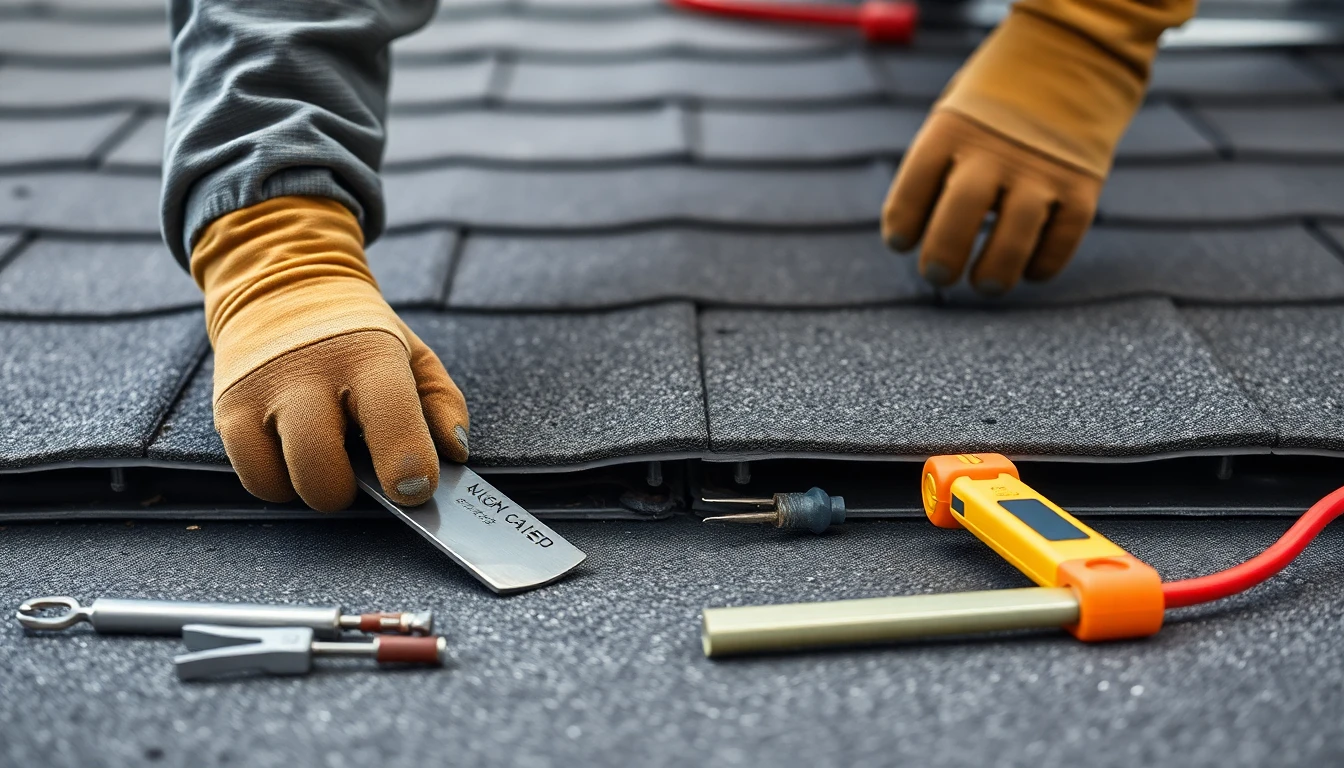 Roof Flashing Repair